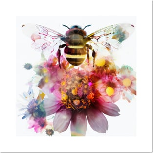 Bee Nature Outdoor Imagine Wild Free Posters and Art